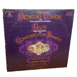 The Pachelbel Canon And Two Suites For Strings Two Sinfonias And Concerto For Tr